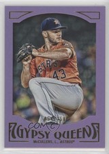 2016 Topps Gypsy Queen Purple Paper Frame 54/250 Lance McCullers Jr #92 5ah