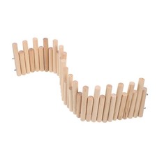Hedgehog Arch Bridge Cave Hamster Wooden Toy Ladder Small Pet Climbing Toy