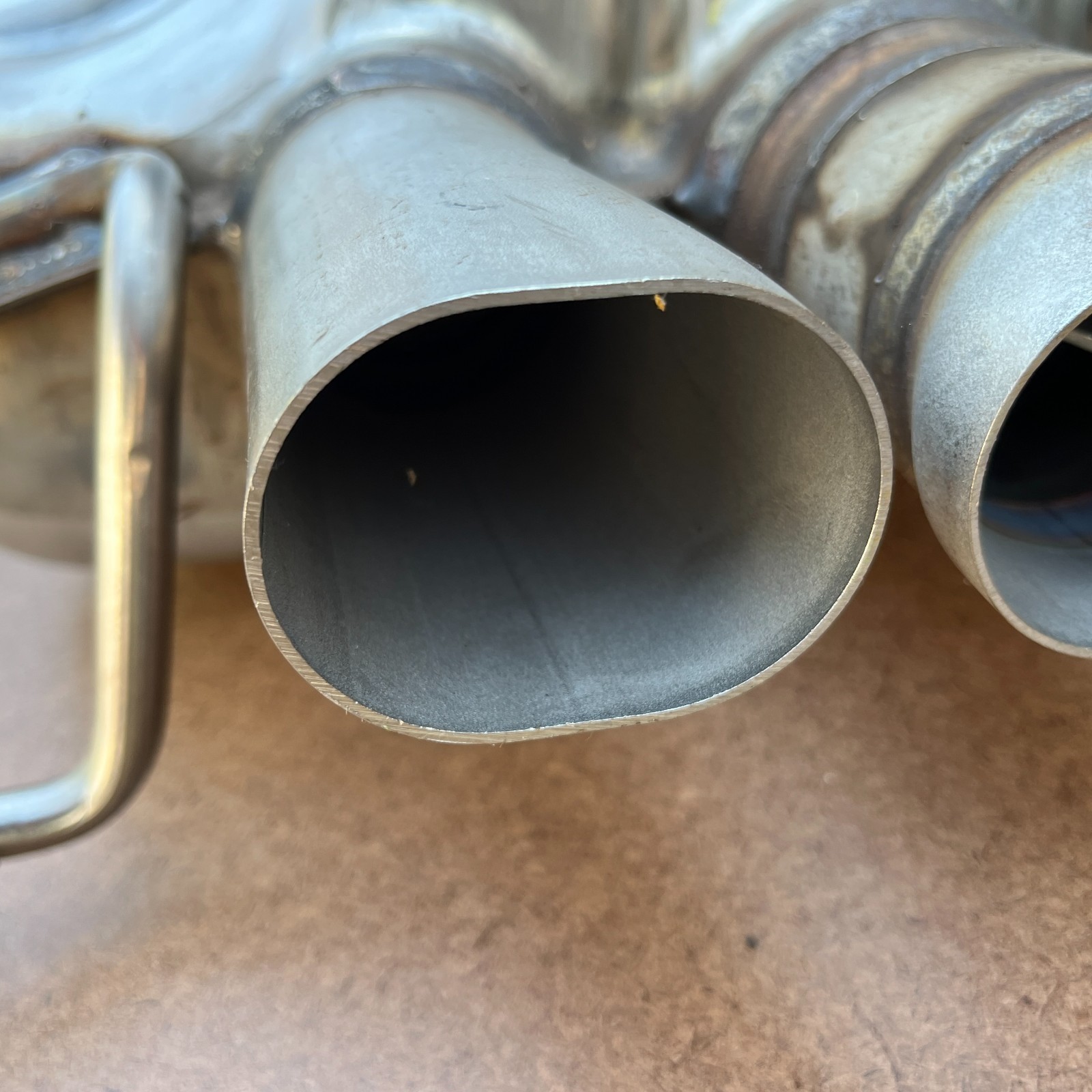 NEW Bentley Continental GT GTC Supersports LEFT exhaust muffler (takeoff) '04-13