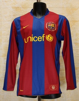 FC Barcelona 2007-08 Home Jersey Shirt Henry #14 | eBay