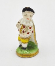 GEORGIAN CHELSEA DERBY PORCELAIN CUPID IN DISGUISE TOY SEAL FIGURE c1760-80