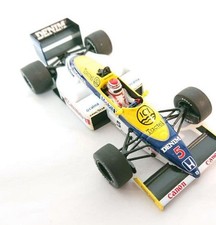 Ayrton Senna Minichamps 1/43 Williams Honda FW10 N. Piquet