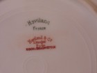 2 Haviland Limoges Coupe Dessert Plates Schleiger 1151A Baltimore Rose Gold 7.5" — photo 7