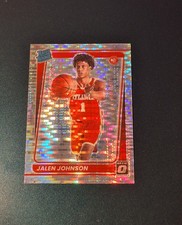 Jalen Johnson 2021-22 Donruss Optic PULSAR PRIZM Rookie Card #181 RC Hawks