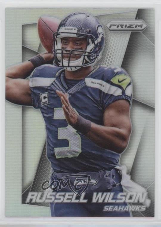 2014 Panini Prizm Silver Prizm Russell Wilson #138 k5j