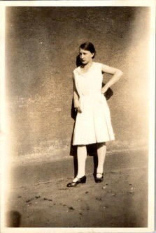 1920s Potsdam Germany Else Marquardt Portrait Photograph Weimar Era Style