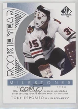 2017-18 SP Authentic Rookie Year Milestones Tony Esposito #RYM-TE HOF b5y