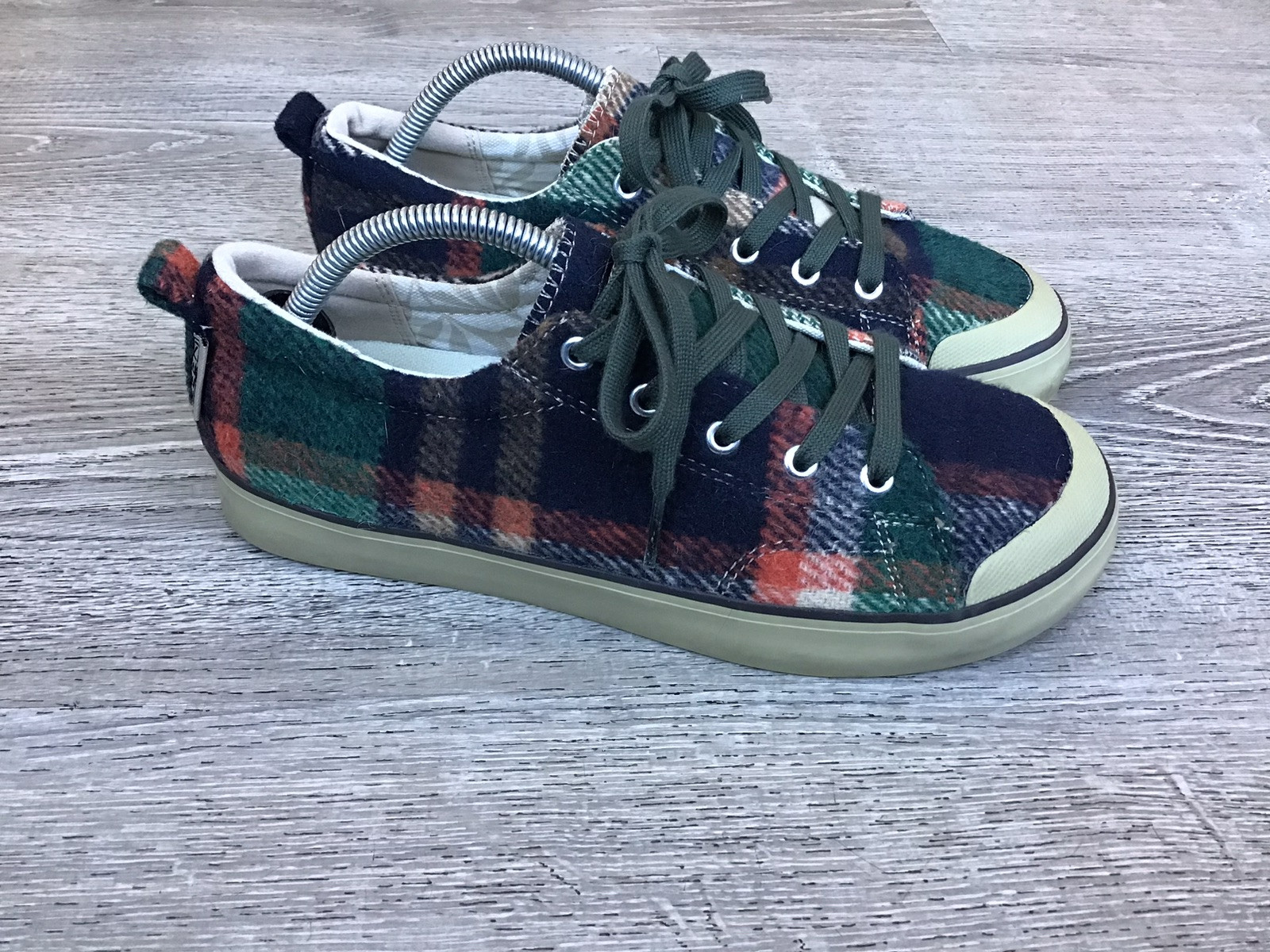 Sneakers Keen da donna taglia 8 5 Forest Night Elsa in pile a quadri in lana 1017967