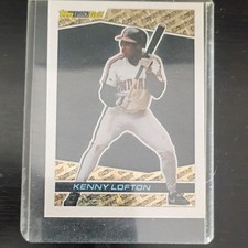 Topps 1993 Black Gold Kenny Lofton #36 Indians Baseball Card MLB