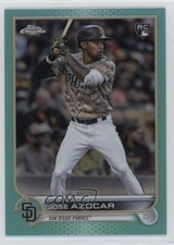 2022 Topps Chrome Update Aqua Refractor 76/250 Jose Azocar #USC46 0d8