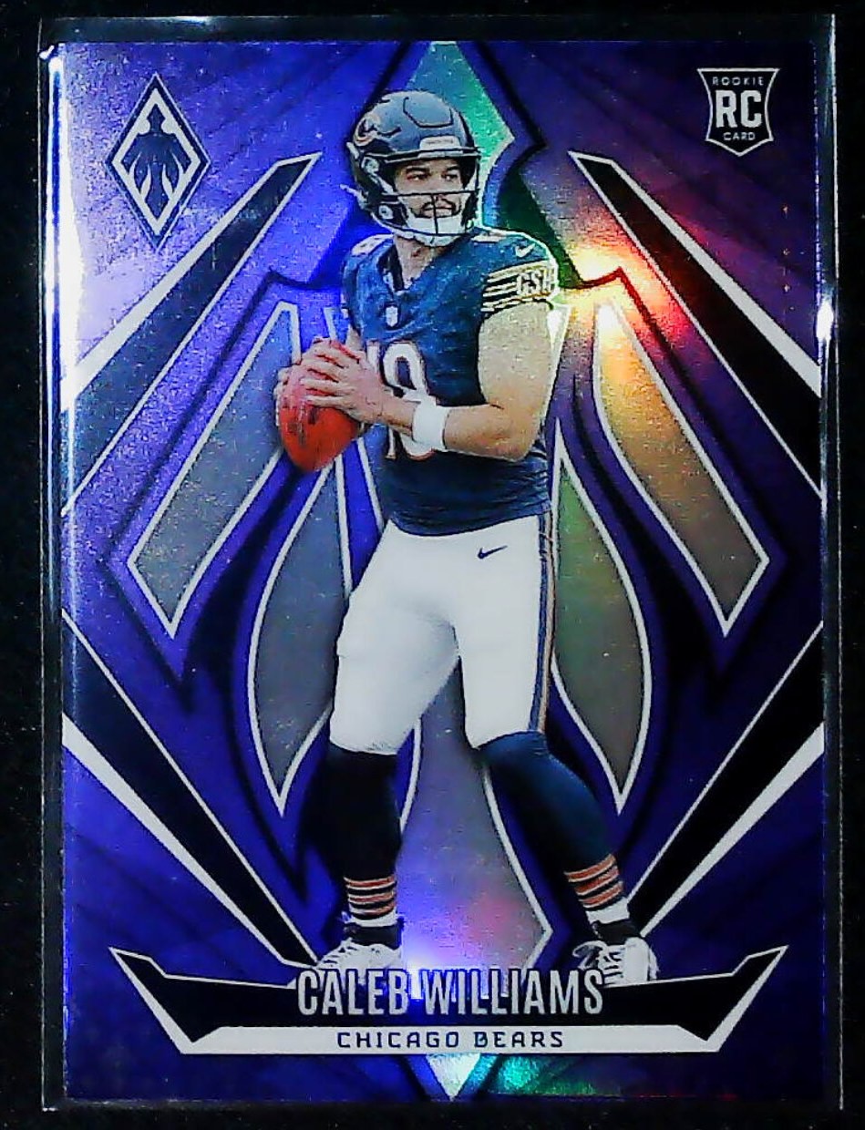 2024 Panini Phoenix Caleb Williams Purple #151 Chicago Bears