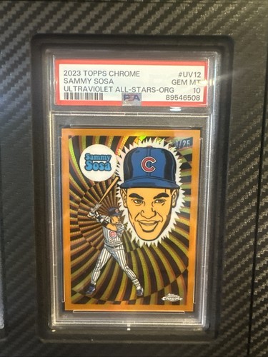 Sammy Sosa [Orange] #UV-12 2023 Topps Chrome Ultraviolet All Stars card