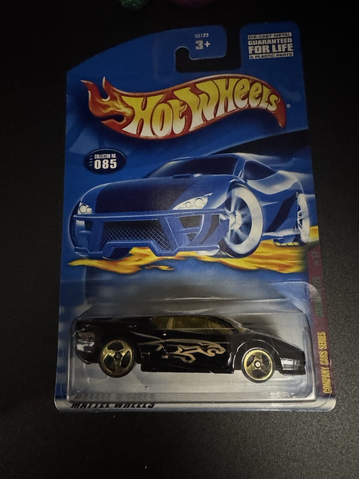 HOT WHEELS 2001 JAGUAR XJ220 BLACK #085 S42