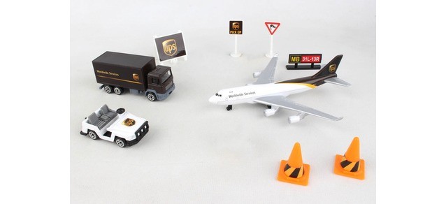 Herpa 86RT-4341 - 1/500 UPS Playset - New