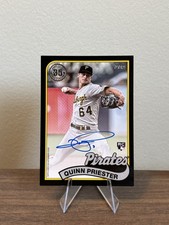 2024 Topps - 1989 Topps Baseball Autographs Quinn Priester #89BA-QPR black /199