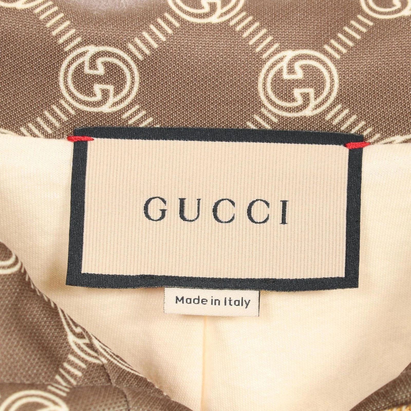 Gucci Blouson ad incastro linea G Sherry poliestere cotone 671495 r4_0714
