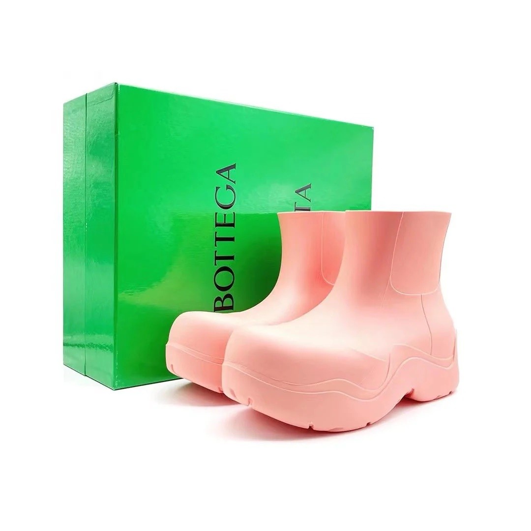 靴 Bottega Veneta puddle boots pink Bottega Veneta BV Pink Puddle Boots | eBay