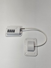 Refrigerator Lock - Upgraded Combination Lock for Upright Freezer, Child Safety