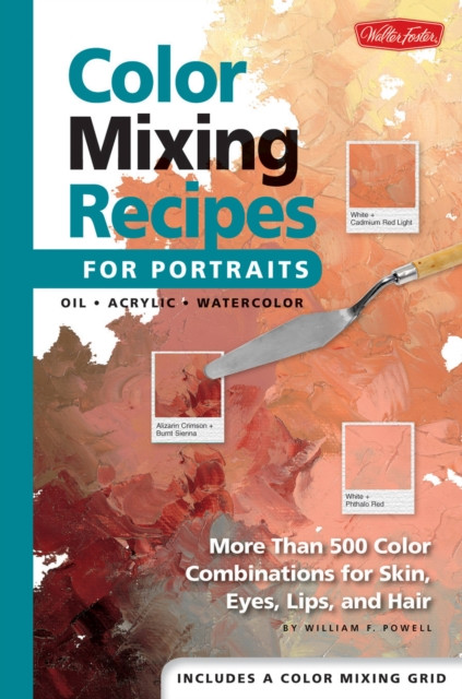 Color Mixing Recipes for Portraits by William F. Powell (Spiral bound)