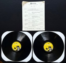 Dr. Demento 2 LP #86-23 Radio Show w/Cue Sheets-FRANK ZAPPA, Alice Cooper, NIMOY