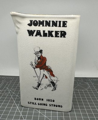 Antiker Vintage Wade Johnnie Walker Whisky Bar oder Pub Wasserkrug - Geboren 1820