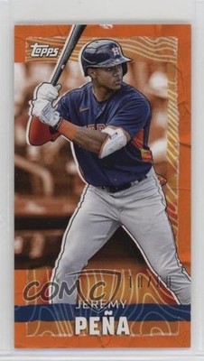 2023 Topps Rip Mini Orange /60 Jeremy Pena Jeremy Peña #MRIP-JPE 1bi0