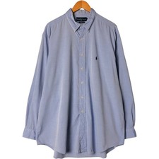 Used Ralph Lauren CLASSIC FIT long-sleeve button-down shirt men's size XL a...