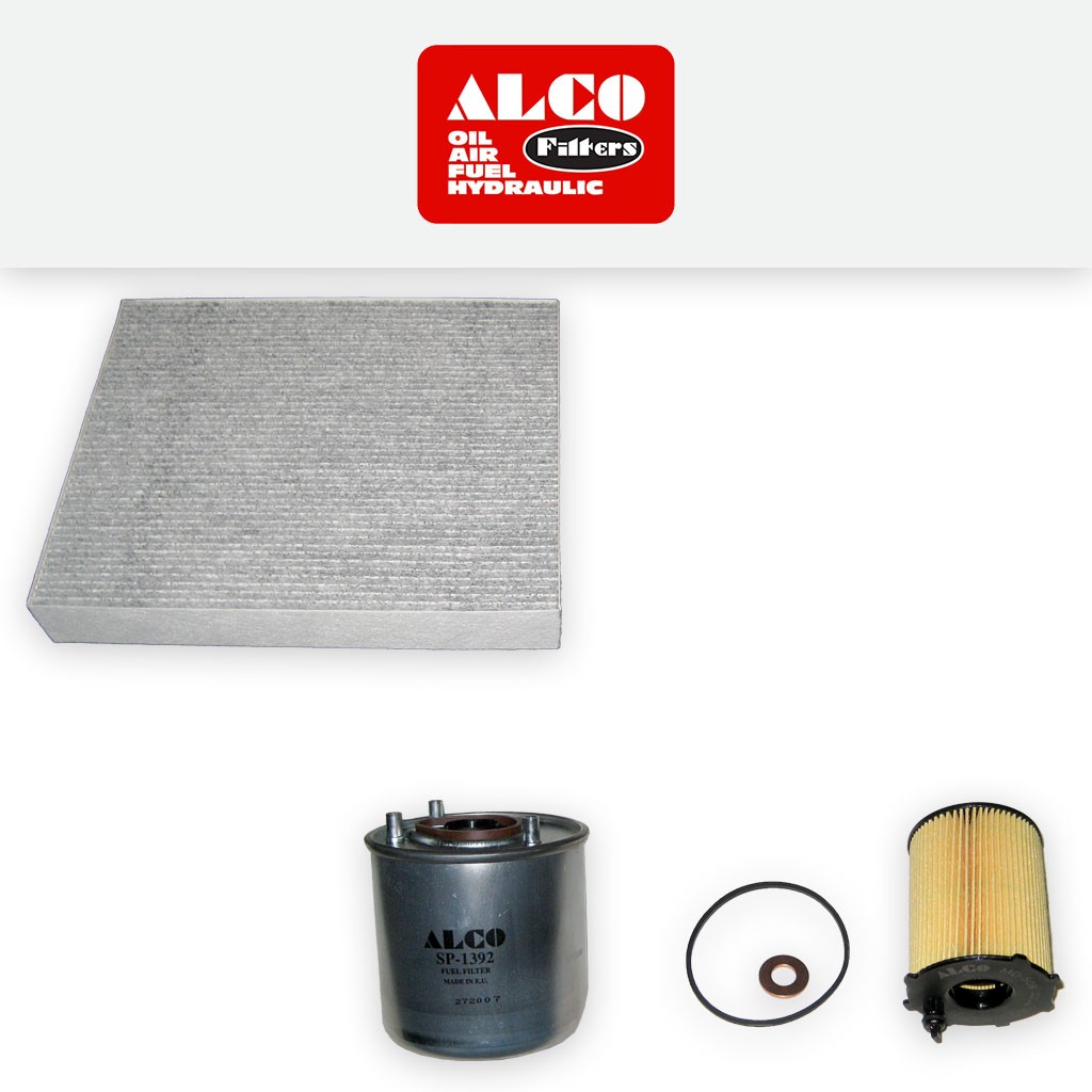 SERVICE KIT for FORD MONDEO MK5 1.6 TDCI ALCO OIL FUEL CABIN FILTERS (2014-2022)
