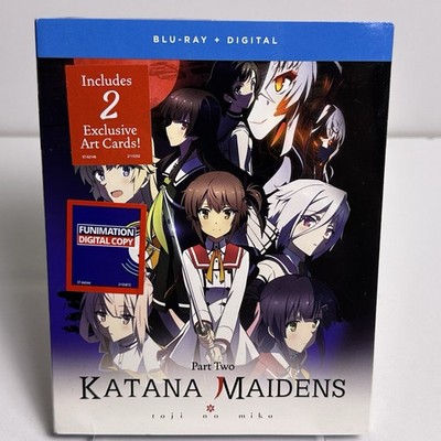Katana Maidens Toji No Miko Part Two Blu-ray Digital Sealed OOP