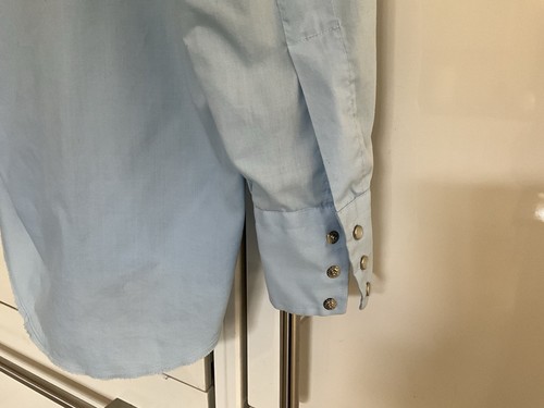 Vintage Western Shirt Chute #1 That Belonged To Willie Nelson Size 15-1/2 X 34 - Picture 6 of 7