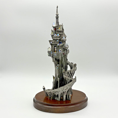 Castle of Crystal Dreams 1986 James Lane Casey Perth Pewter 2048/2500  12'' Tall