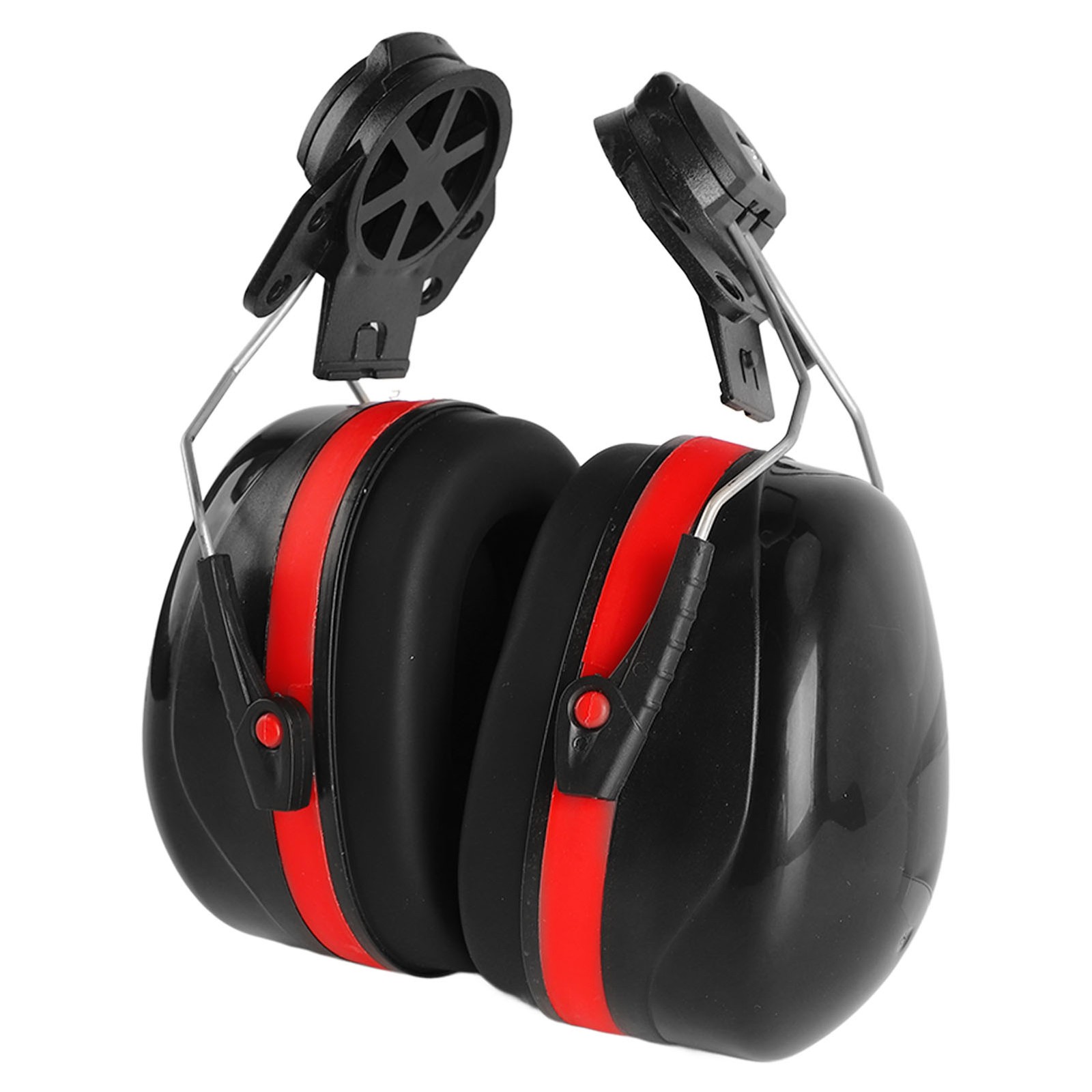 2Pcs Hard Hat Attachment Earmuff Noise Reduction Angle Adjustable Telescopic Hel