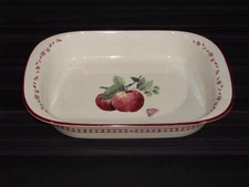 Pfaltzgraff Stoneware Delicious 11" Rectangular Baker unused  USA