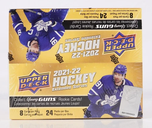 2021/22 Upper Deck Extended Series Hockey Retail Box English Factory Sealed