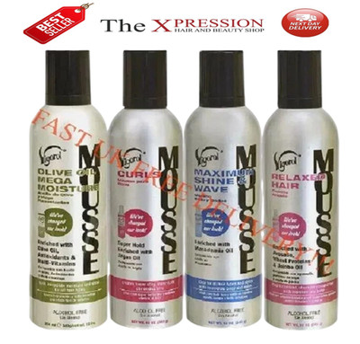 Vigorol Haar-Mousse weicher Glanz super Halt Styling-Schaum am nächsten Tag UK