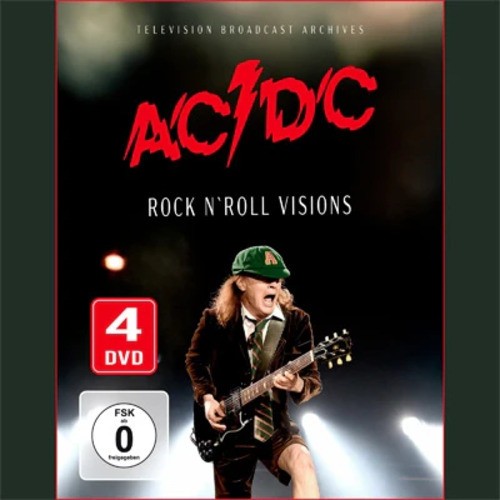 Ac/Dc Rock N'Roll Visions Box 4 x Dvd Nuovo e Sigillato