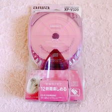 Rare Aiwa Skeleton Portable CD Player Heisei Retro