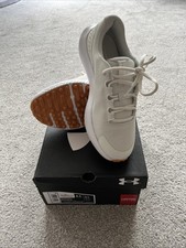 Under Armour Women’s Surge Golf Shoes Uk Size 6 Spikeless White/clay