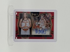 2025 Panini Select WNBA CAS-MM Marina Mabrey Courtside Action Signatures Red /99