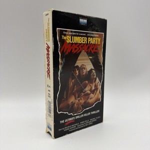 Slumber Party Massacre 80s Horror VHS Embassy Home Entertainment (1982) Rare OOP