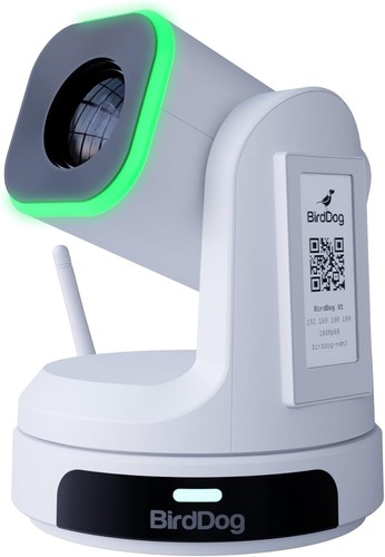 BirdDog X1 Advanced 1080p PTZ Camera with Full HD NDI|HX3 20x Zoom - White - Zdjęcie 2 z 5