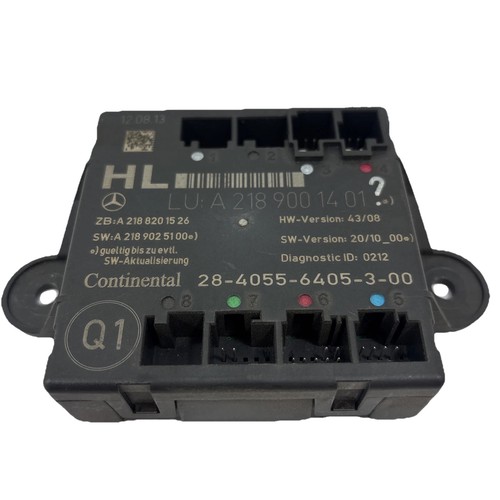 (M25) A2189001401 Orig. MERCEDES-BENZ C-Klasse W204 Türsteuergerät Hinten Links