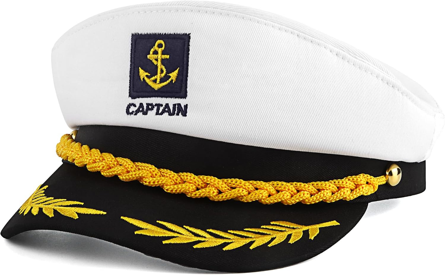 Kapitänsmütze | Verstellbare Matrosenmütze | Yacht Matrosenmütze für Sommer, Url