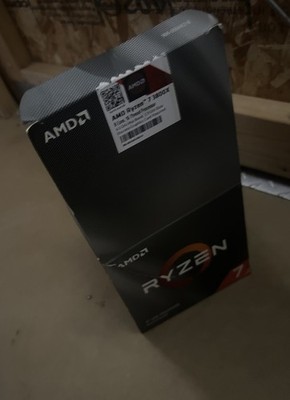 AMD Ryzen 7 3800X Cooler Fan Only New In Opened Box, No CPU