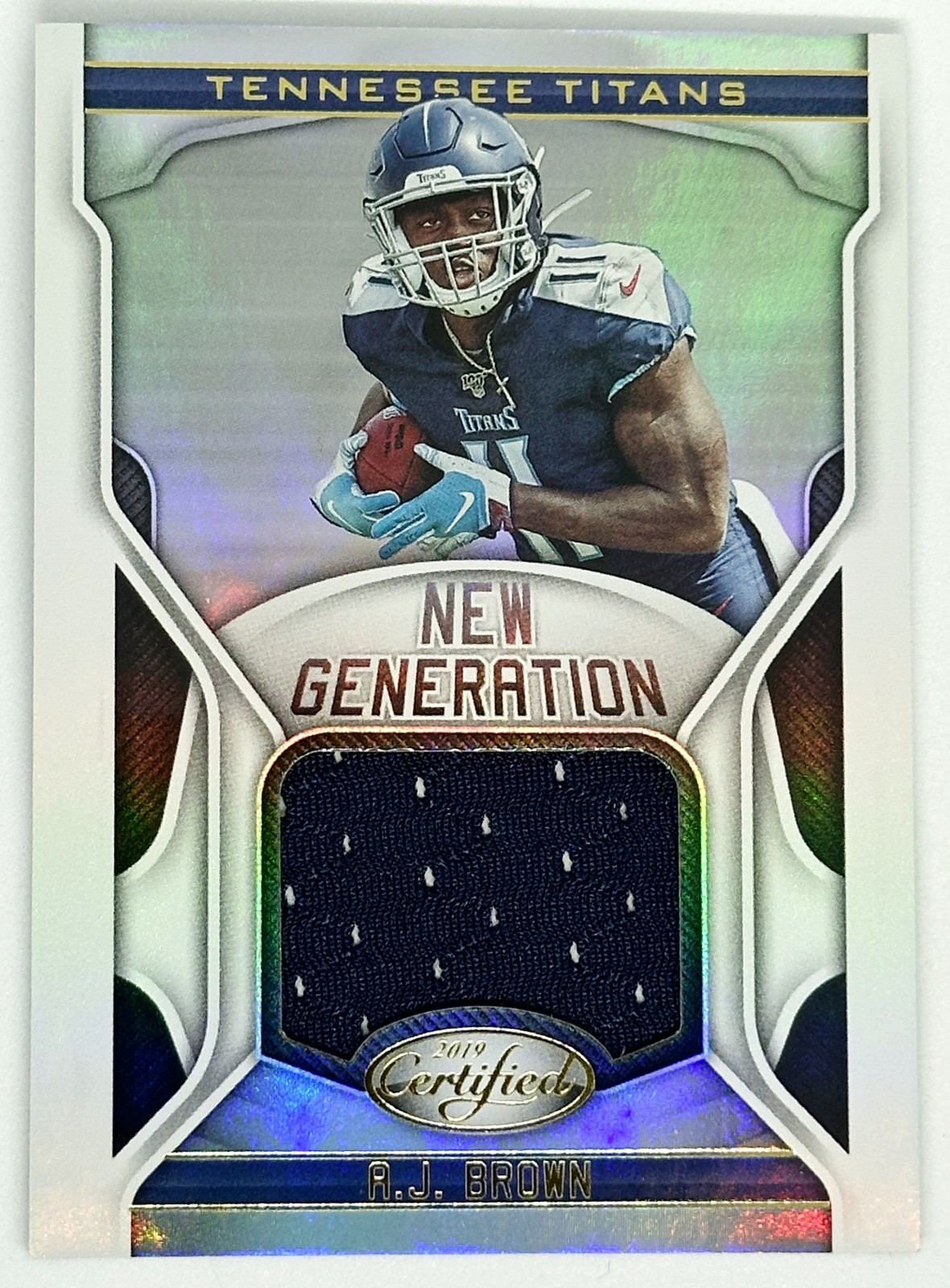 A.J. Brown 2019 Panini Certified - New Generation Jerseys #NG-AB