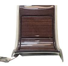 Cadillac Escalade 2003-2006 Center Console Cup Holder Woodgrain Gray  OEM