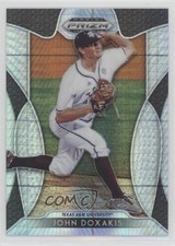 2019 Panini Prizm Draft Picks Hyper Prizm 57/75 John Doxakis #76 iu7