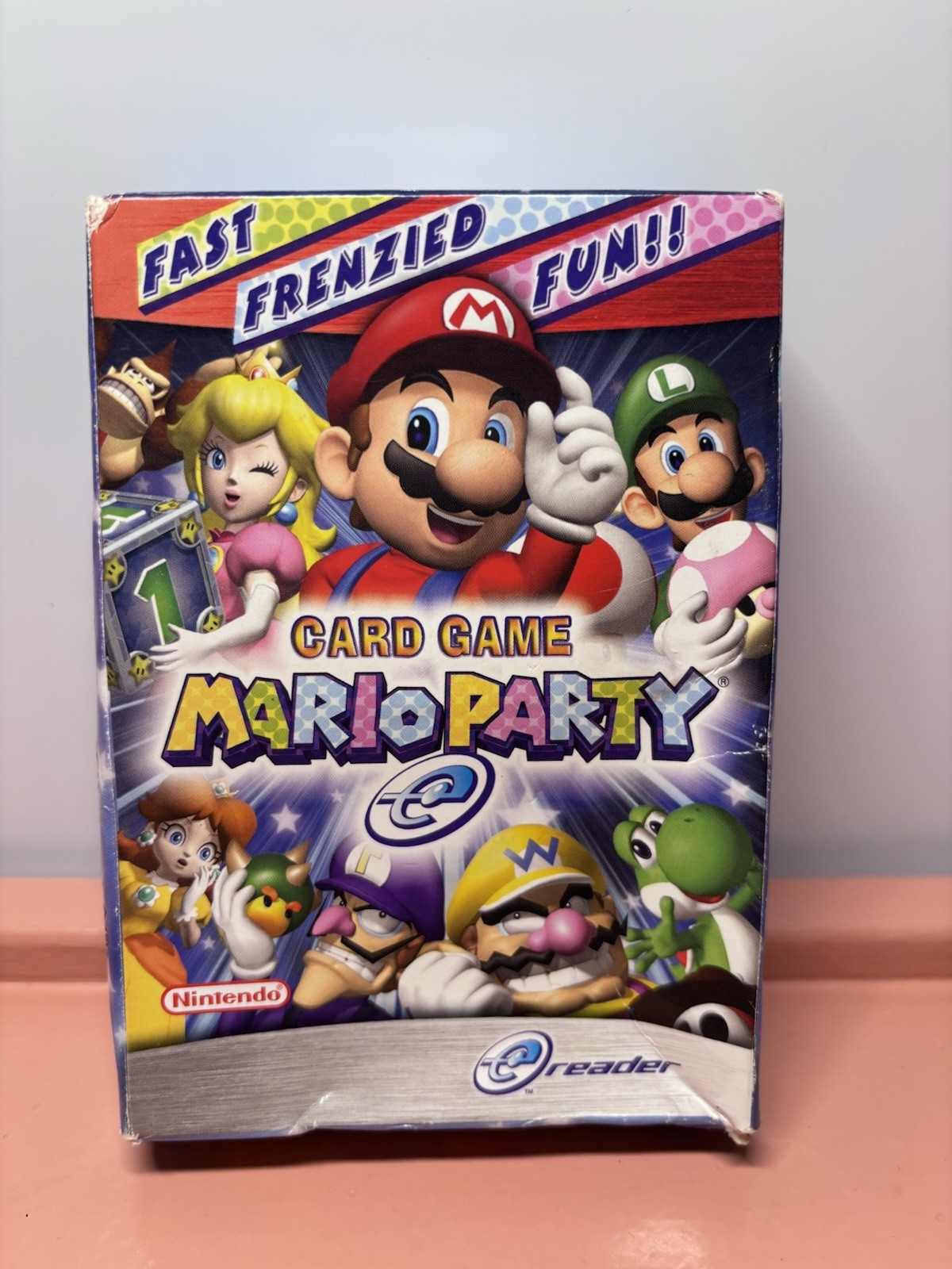 Mario Party e-Reader Card Game (Nintendo Game Boy Advance, 2003) CIB-image