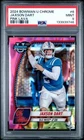 2024 Bowman U Chrome Jaxson Dart PINK LAVA REFRACTOR Rookie RC #6 PSA 9 GIANTS