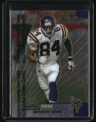 1999 Finest #4 Randy Moss Super Bowl Promos